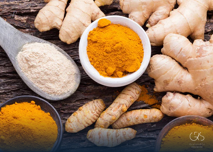 Turmeric ginger combination