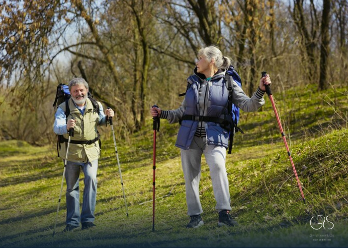 Nordic walking heart health