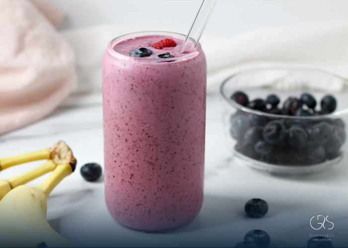 Banana Berry Smoothies